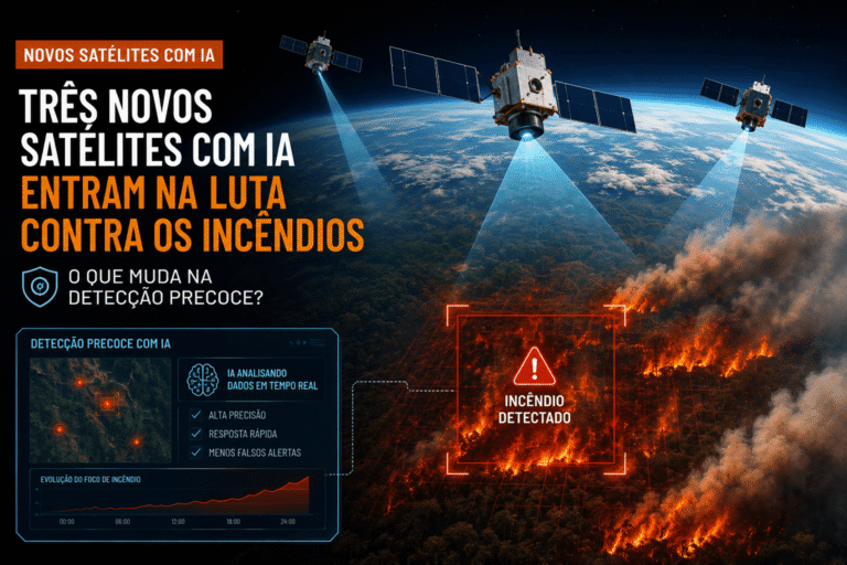 FireSat: os novos satélites com IA que querem detetar incêndios mais cedo